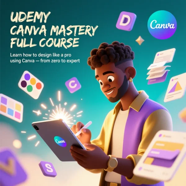 2019 UDEMY CANVA MASTERY FULL COURSE