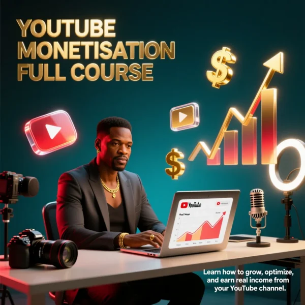 YOUTUBE MONETISATION FULL COURSE