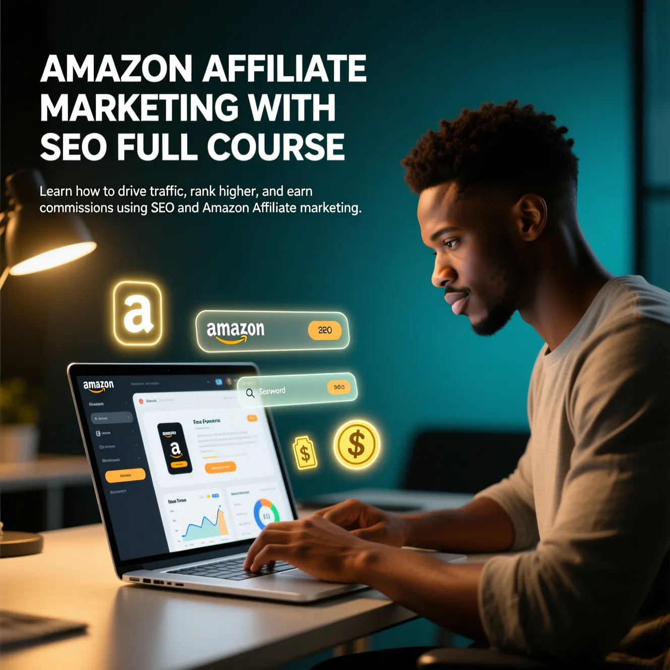 AMAZON AFFILIATE MARKETING WITH SEO FULL COURSE