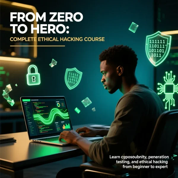 FROM ZERO TO HERO: COMPLETE ETHICAL HACKING COURSE