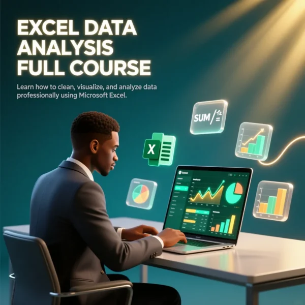EXCEL DATA ANALYSIS FULL COURSE