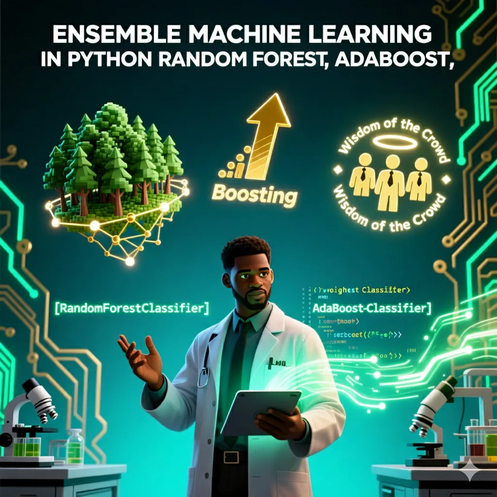 Ensemble Machine Learning in Python Random Forest, AdaBoost
