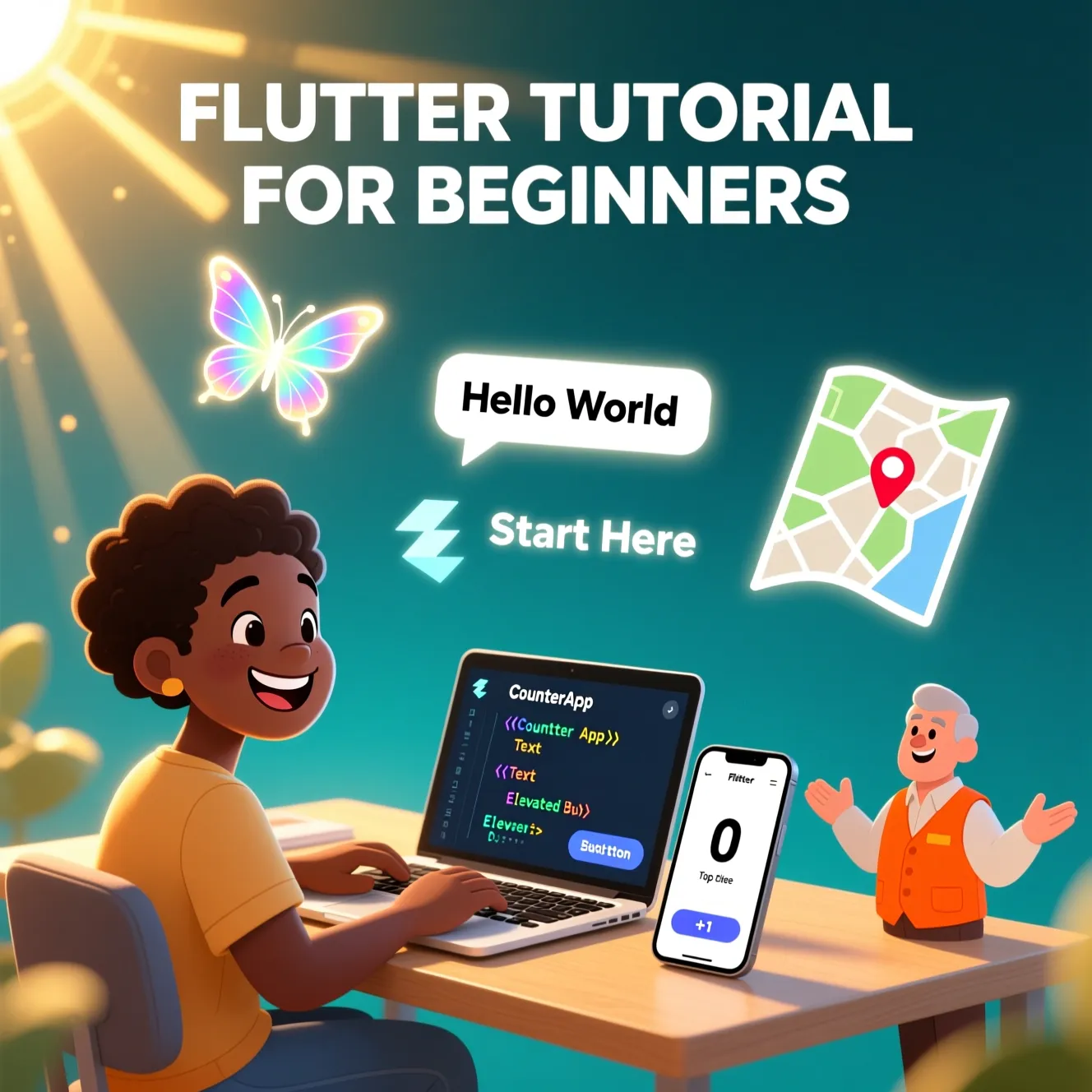 Flutter Tutorial for Beginners